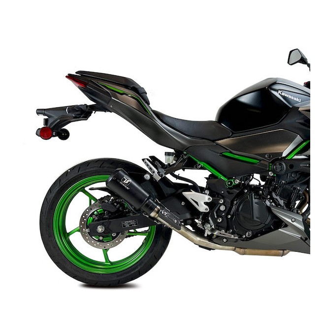 Silencieux IXRace MK2 Black Kawasaki Z500 (2024-2025) | Réf. AK7240SB*