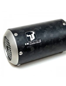 Silencieux IXRace MK2 Carbone forgé Kawasaki Z500 (2024-2025) | Réf. AK7240SB**