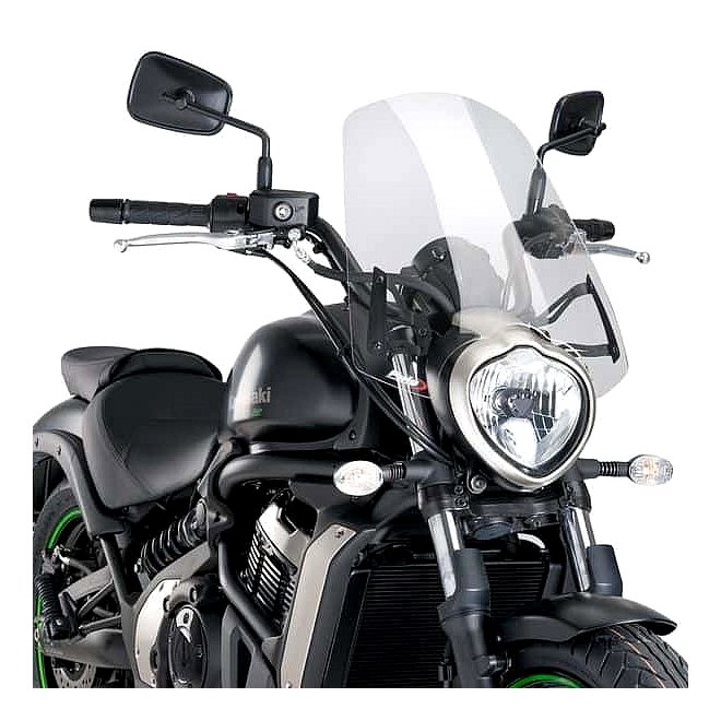 Saute-vent touring transparent Puig Kawasaki Vulcan S (2015-2025) | Réf. APUI8164W