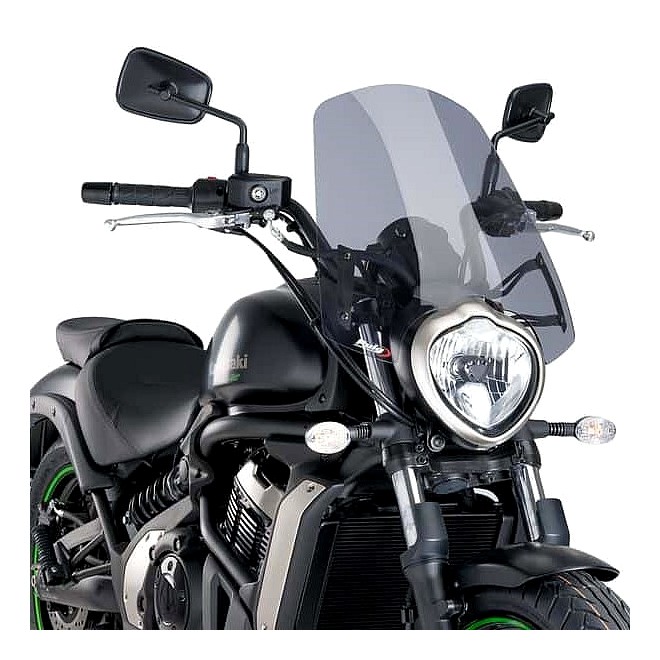 Saute-vent touring fumé clair Puig Kawasaki Vulcan S (2015-2026) | Réf. APUI8164H