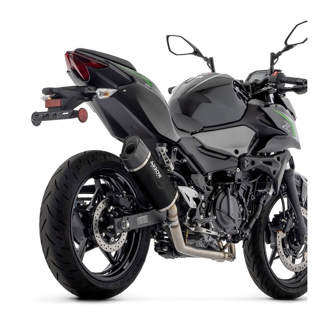 Silencieux Arrow Indy Race Evo Aluminium Dark Kawasaki Ninja 500 (2024-2026) | Réf. 71967AKN