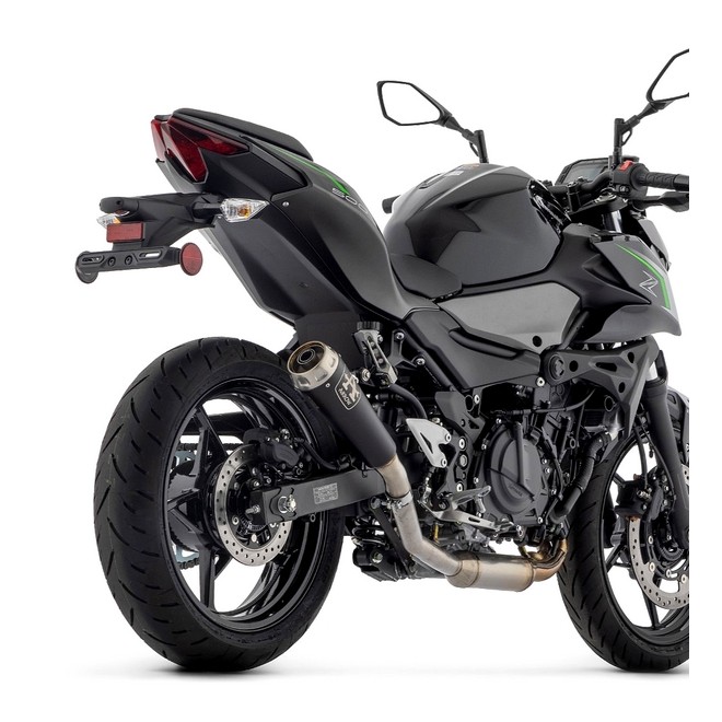 Silencieux Arrow Pro Race Inox "Dark" Kawasaki Z500 (2024-2026) | Réf. 71967PRN