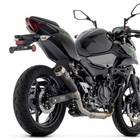 Silencieux Arrow Pro Race Inox "Dark" Kawasaki Z500 (2024-2025) | Réf. 71967PRN