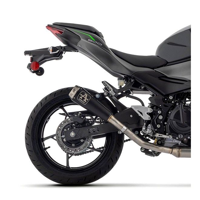 Silencieux Arrow Pro Race Inox "Dark" Kawasaki Ninja 500 (2024-2025) | Réf. 71967PRN