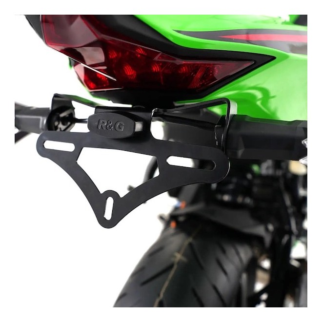Support de plaque R&G Racing LP0371BK Kawasaki Ninja ZX-4R et Ninja ZX-4RR (2024-2025) | Moto Shop 35