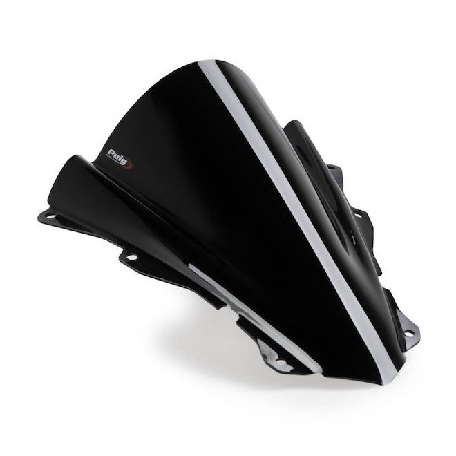 Bulle Puig Z-Racing noire Kawasaki Ninja ZX-4R (RR) (2024-2025) | Réf. 21767N