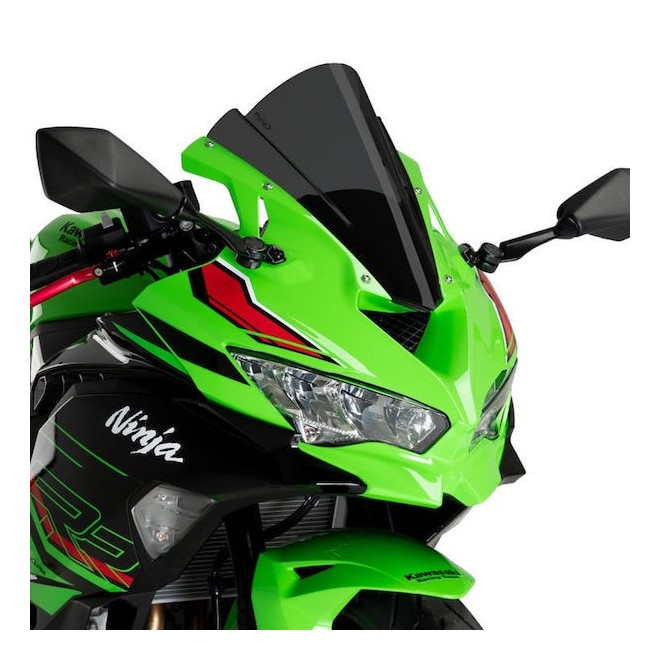 Bulle Puig Z-Racing fumée foncée Kawasaki Ninja ZX-4R (RR) (2024-2025) | Réf. 21767F