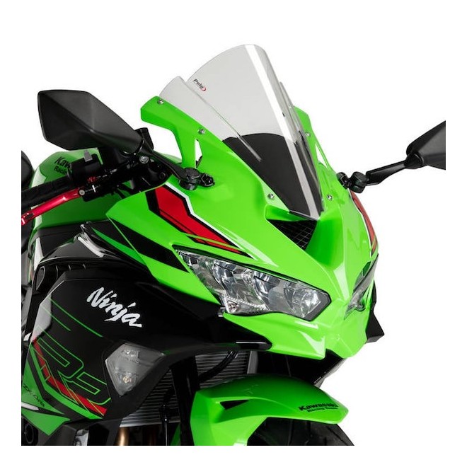 Bulle Puig Z-Racing transparente Kawasaki Ninja ZX-4R (RR) (2024-2025) | Réf. 21767W