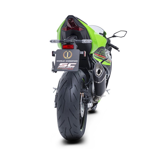Silencieux SC Project SC1-R Carbone Kawasaki Ninja ZX-6R (2024-2026) | Réf. K35B-T90C