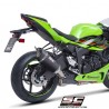 Silencieux SC Project SC1-R Carbone Kawasaki Ninja ZX-6R (2024-2026) | Réf. K35B-T90C