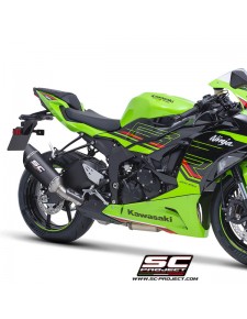 Silencieux SC Project SC1-R Carbone Kawasaki Ninja ZX-6R (2024-2025) | Réf. K35B-T90C