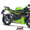 Silencieux SC Project SC1-R Carbone Kawasaki Ninja ZX-6R (2024-2026) | Réf. K35B-T90C