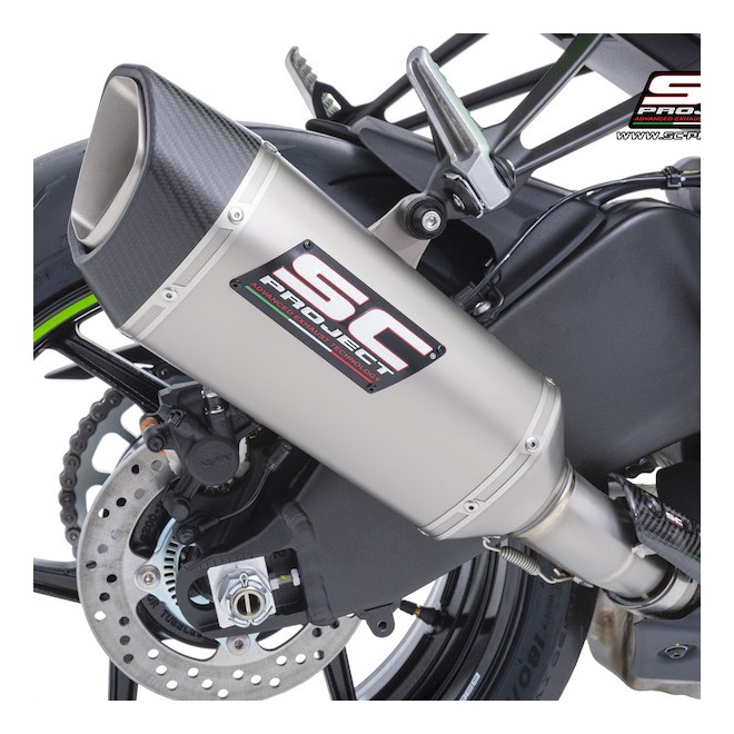 Silencieux SC Project SC1-R Titane Kawasaki Ninja ZX-6R (2024-2026) | Réf. K35B-T90T