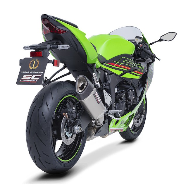 Silencieux SC Project SC1-R Titane Kawasaki Ninja ZX-6R (2024-2026) | Réf. K35B-T90T