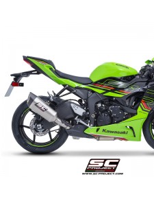 Silencieux SC Project SC1-R Titane Kawasaki Ninja ZX-6R (2024-2025) | Réf. K35B-T90T