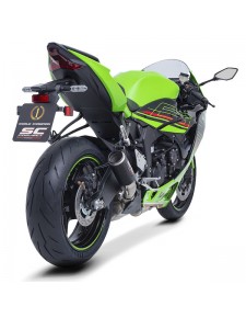 Silencieux SC Project CR-T Carbone Kawasaki Ninja ZX-6R (2024-2025) | Réf. K35B-T36C
