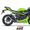 Silencieux SC Project CR-T Carbone Kawasaki Ninja ZX-6R (2024-2026) | Réf. K35B-T36C
