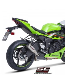 Silencieux SC Project CR-T Titane Kawasaki Ninja ZX-6R (2024-2025) | Réf. K35B-T36T