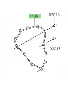 Joint de carter d'alternateur Kawasaki 110611252 | Moto Shop 35