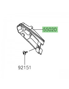 Patin de chaîne d'origine Kawasaki 550202199 | Moto Shop 35