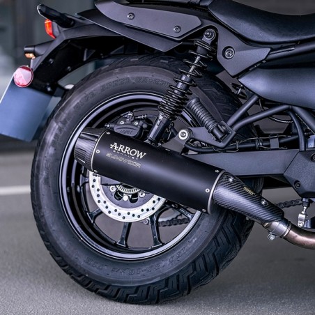 Silencieux Arrow Kawasaki Eliminator 500 (2024-2025) | Réf. 258EXP0115