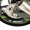 Liserés de jantes verts Puig Kawasaki Z900 (2018-2024)