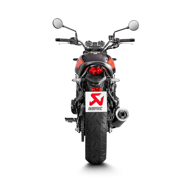 Silencieux Slip-On Titane noir Akrapovic Kawasaki Z900RS/RS Café (2018-2024) | Réf. S-K9SO5-HBAVTBL