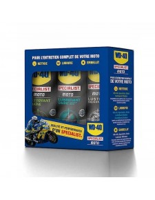 Kit entretien kit chaîne + moto WD40 | Réf. ASIFSPRAY33345