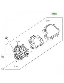 Bloc compteur Kawasaki Z400 (2023) | Réf. 250311287