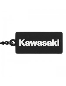 Porte-clefs Kawasaki bicolore noir/vert | Réf. 107MGU2410