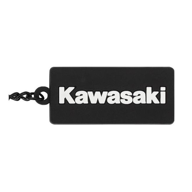 Porte-clefs Kawasaki bicolore noir/vert | Réf. 107MGU2410