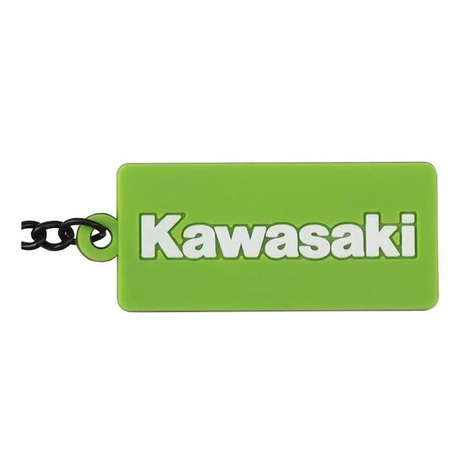Porte-clefs Kawasaki bicolore noir/vert | Réf. 107MGU2410
