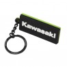 Porte-clefs Kawasaki bicolore noir/vert