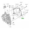 Couvercle plastique carter d'embrayage Kawasaki 140931383 | Moto Shop 35