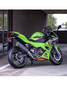 Silencieux Sport Remus (Noir avec liseré argenté) Kawasaki 258EXP0131S | Moto Shop 35