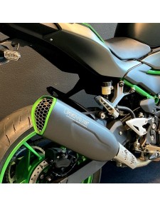 Silencieux Sport Remus (Noir avec liseré argenté) Kawasaki 258EXP0131S | Moto Shop 35