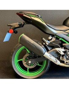 Silencieux Sport Remus (Noir avec liseré argenté) Kawasaki 258EXP0131S | Moto Shop 35