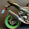 Silencieux Sport Remus (Noir avec liseré argenté) Kawasaki 258EXP0131S | Moto Shop 35