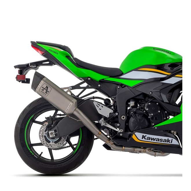 Ligne complète Arrow Pista full Titane Kawasaki Ninja ZX-6R (2024-2025) | Réf. 71209PTZ