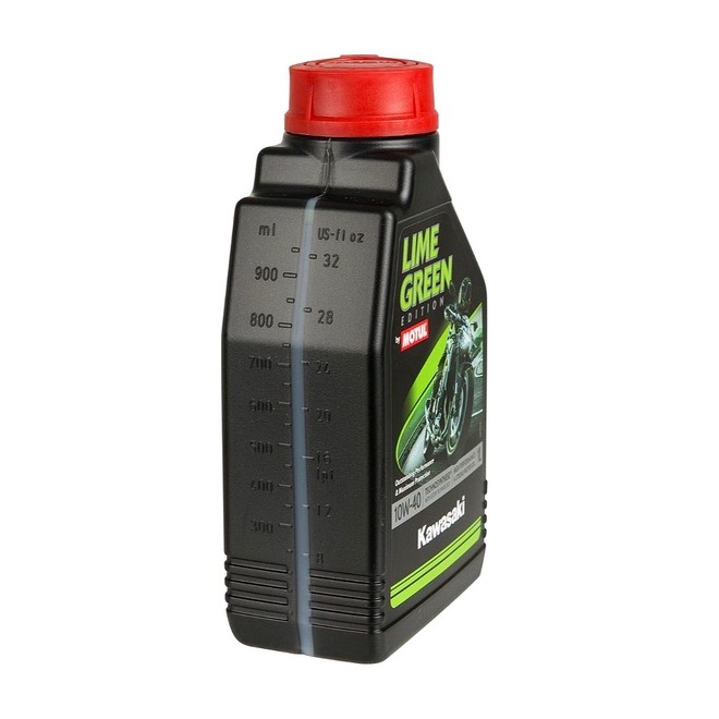 Huile Motul Kawasaki Lime Green 10W40 (1 litre) | Moto Shop 35