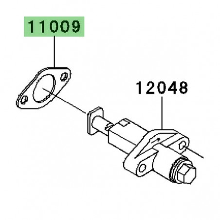 Joint tendeur de chaîne Kawasaki 110091859 | Moto Shop 35