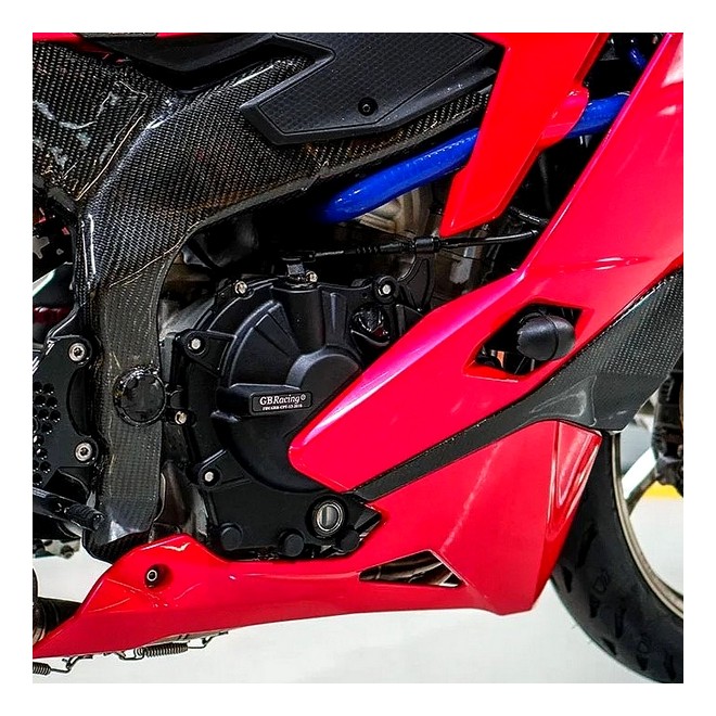 Kit protections carters moteur GB Racing Kawasaki Ninja ZX-4R (2024-2025) | Réf. EC-ZX-25R-2020-SET-GBR