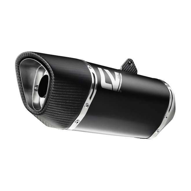 Silencieux LeoVince LV-14R Inox Black Édition Kawasaki Z900 (2020-2024) | Réf. 15603B