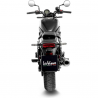 Silencieux LeoVince Classic Racer Black Edition Kawasaki Eliminator 500 (2024-2026) | Réf. 15010B