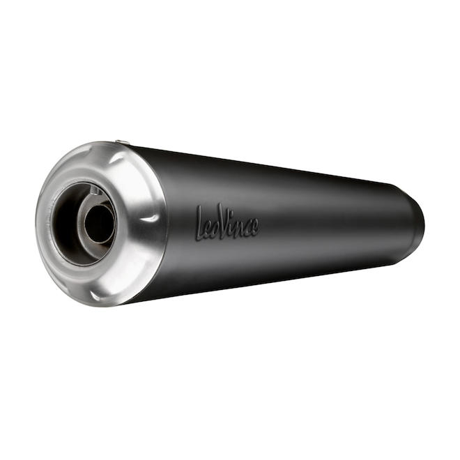 Silencieux LeoVince Classic Racer Black Edition Kawasaki Eliminator 500 (2024-2025) | Réf. 15010B