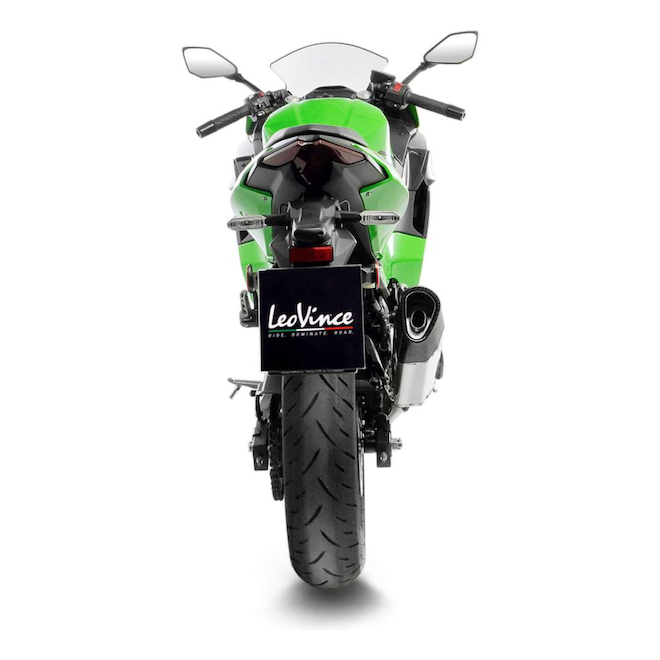 Silencieux LeoVince LV-14R Inox Kawasaki Ninja 500 (2024) | Réf. 15607