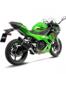 Silencieux LeoVince LV-14R Inox Black Edition Kawasaki Ninja 500 (2024) | Réf. 15607B