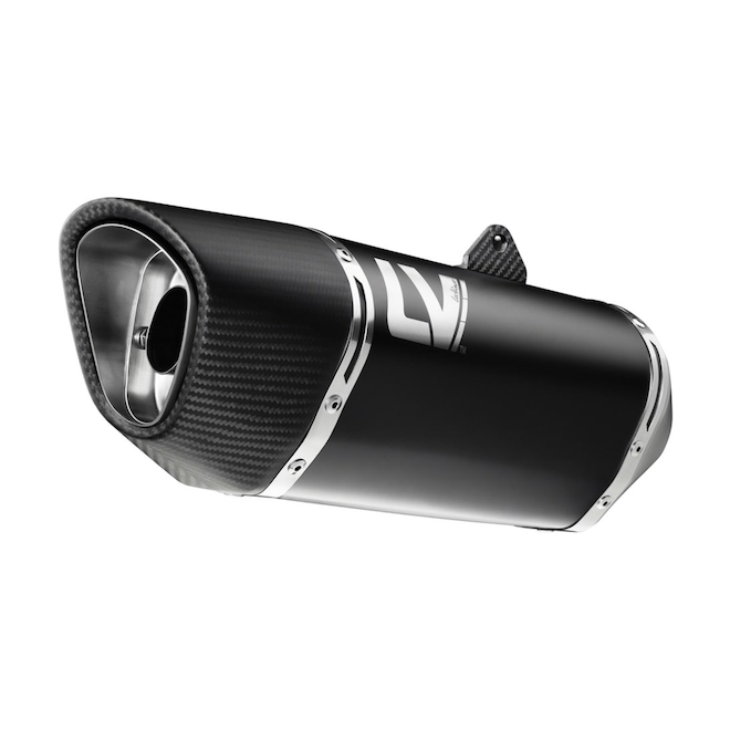 Silencieux LeoVince LV-14R Inox Black Edition Kawasaki Ninja 500 (2024) | Réf. 15607B