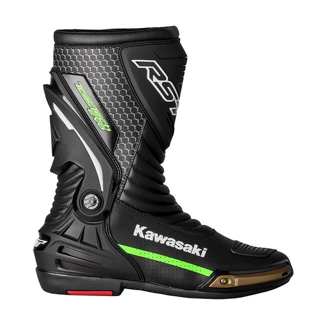 Bottes racing cuir Kawasaki Turin II | Moto Shop 35