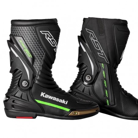 Bottes racing cuir Kawasaki Turin II | Moto Shop 35